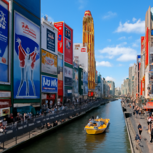 Osaka Japan: En levende bro mellem tradition og moderne jogging gennem Japan